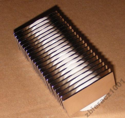 NEODYMIUM MAGNET 40x10x1 Predám magnety! 2 ks