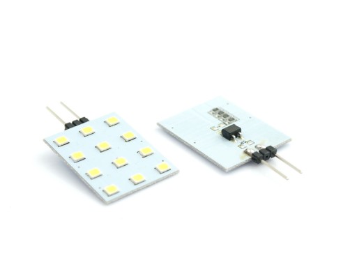 G4 12 LED 12V 2,4W 2835 SMD 200lm TEPLÁ BIELA