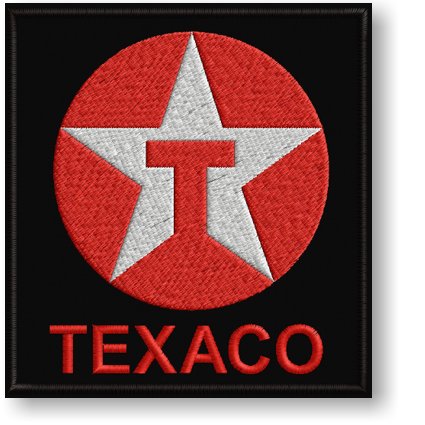 TERMO ZÁPLATA Texaco Tuning Vyšívaná