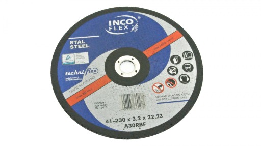 DISK 230x3,2x22 NA REZANIE OCELE INCOFLEX KOVU
