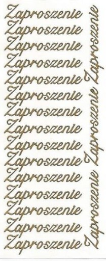 NÁLEPKY Nálepky Nápis Pozvánka