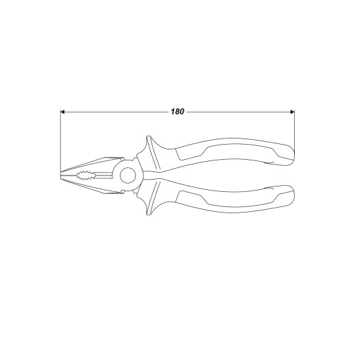 Kombinované kliešte / Kombinované kliešte 180 mm