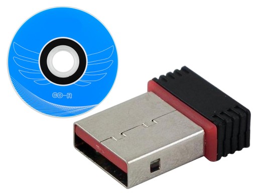 WIFI USB 802.11/n 150Mbps CD LAN KARTA PL