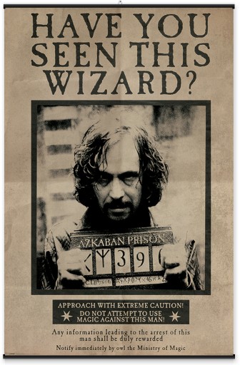 Filmový plagát Harry Potter Sirius Black filmové plagáty na stenu 61x91,5 cm