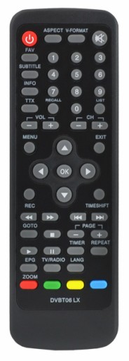 PEVNÉ DIAĽKOVÉ OVLÁDANIE PRE MANTA DVBT06 DVB-T 06 + ZDARMA