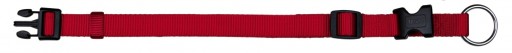 TRIXIE Klasický obojok pre psa červený M-L 35-55cm