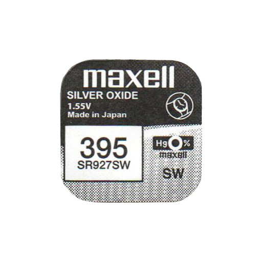 Strieborná batéria Maxell 395 SR927SW SR57 1 ks. x2