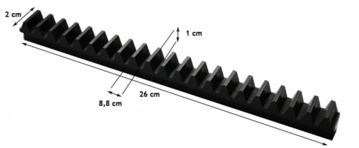 Plastový stojan M4 Wiśniowski 26 cm