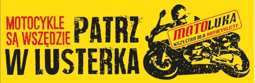 Nálepka POZRITE SA DO ZRKADLÍ MOTOCYKLOV