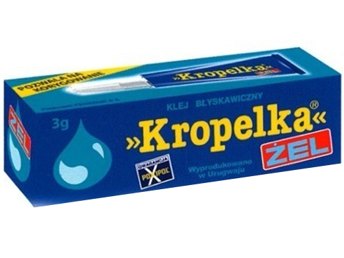 DROPELKA GEL 3g sekundové lepidlo