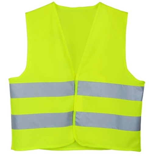 REFLEXNÁ VESTA, ZELENÁ, SCHVÁLENIE EÚ
