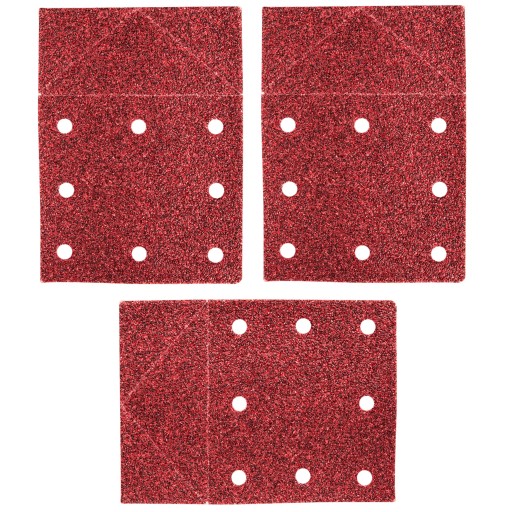 Brúsny papier na suchý zips 115x160mm K80 3KS 3 tvary