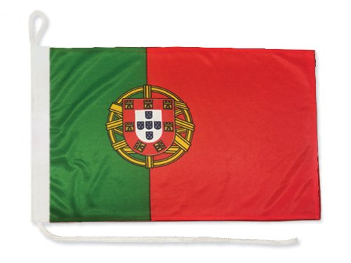 Vlajka Portugalska na jachtu 30x40 cm Vlajka Portugalska na plachetnicu