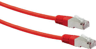 UTP LAN CAT5 SIEŤOVÝ KÁBEL 2 M RJ45 ČERVENÝ
