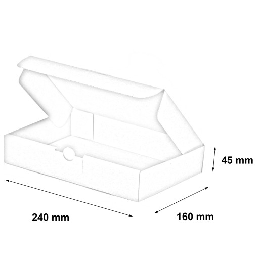 KRABIČKA 240x160x45 mm KARTÓN 20 ks