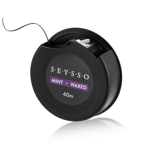 Zubná niť SEYSSO FLOSS 40m CHARCOAL