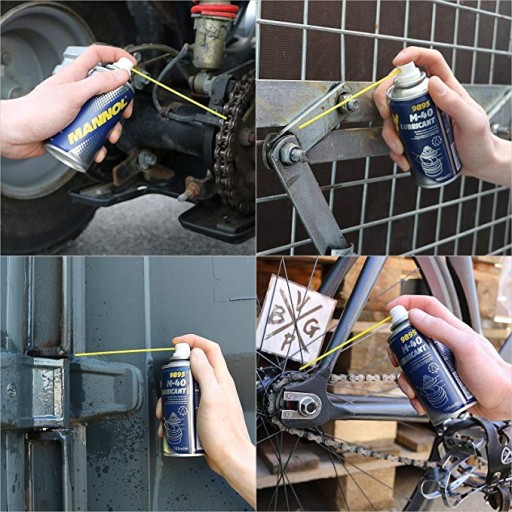 MULTI olej, odstraňovač hrdze, multifunkčné mazivo M40 APLIKÁTOR 400ml. Mannol