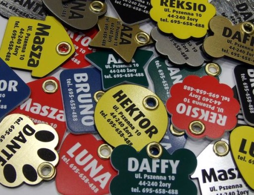 Identifikátor Adresná karta pre PSA, MAČKU - Pentagon