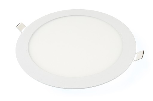 okrúhly LED pod omietku pod omietku 18W TEPLÁ BIELA 3000K
