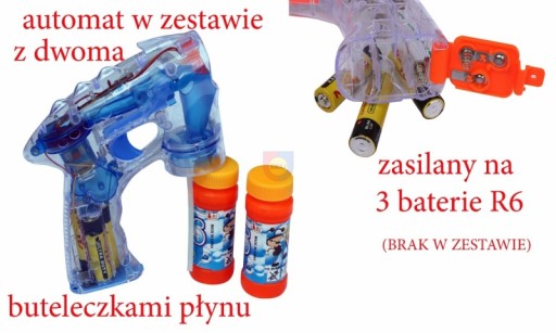 MYDLOVÁ BUBLINA STROJOVÁ BUBBLE pištoľ E0235 EMAJ
