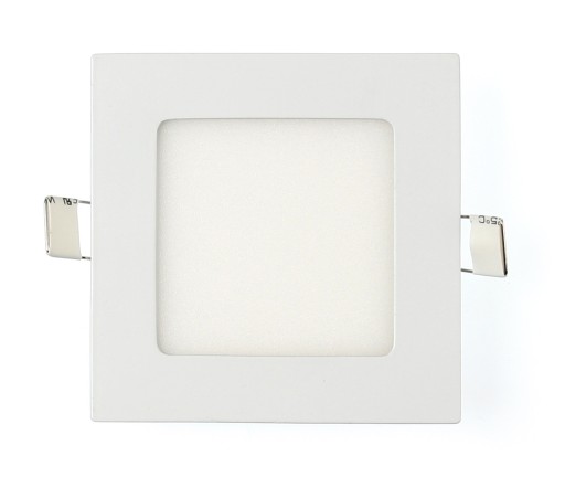 PODOMIETKOVÝ Štvorcový LED PANEL 6W TEPLÁ BIELA 3000K
