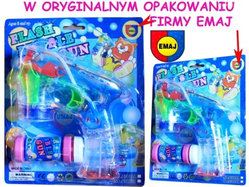 MYDLOVÁ BUBLINA STROJOVÁ BUBBLE pištoľ E0235 EMAJ
