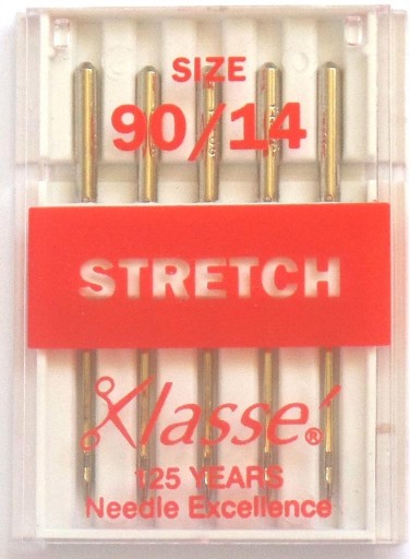 STROJOVÉ IHLY na STRETCH veľkosť 90 - 5 ks - tř