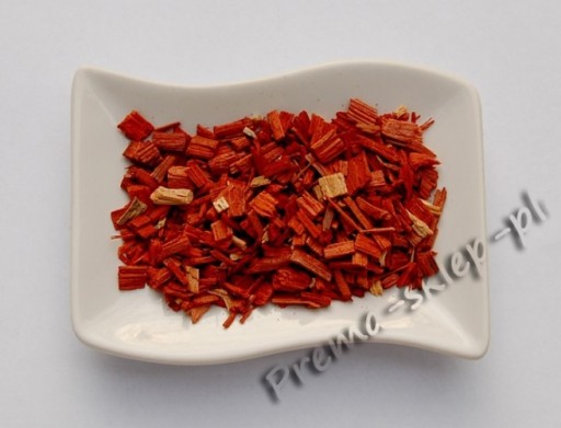 červené SANDALOVÉ DREVO 100% ORIGINÁL - 30g