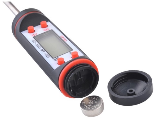LCD TEPLOMER, kolík, vodná sonda na mäso (2301)