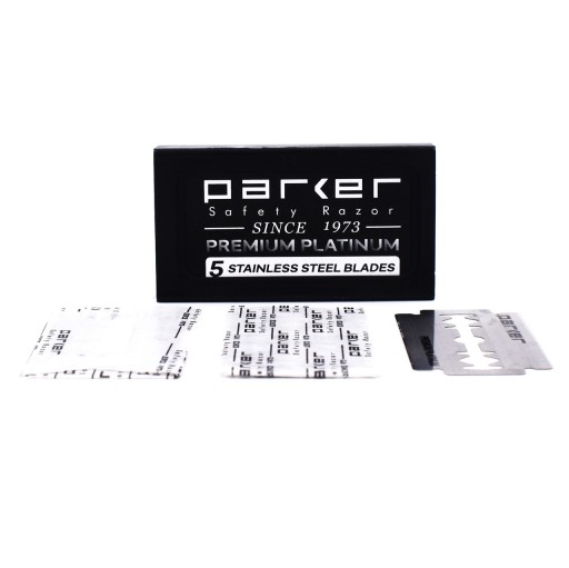 Žiletky na žiletky PARKER PLATINUM PREMIUM, 5 ks