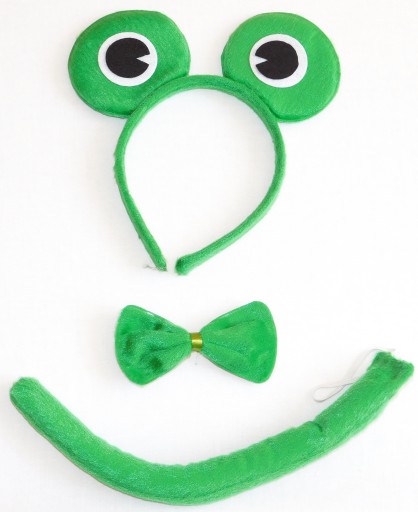 SADA FROG TIE TAIL EYES 3 ELEMENTS