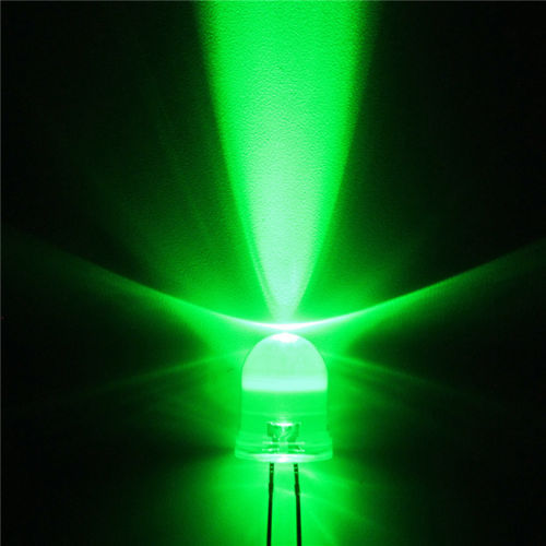 BIELE A FAREBNÉ LED diódy 10mm 10 KS