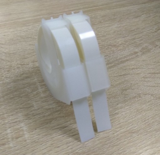 Dymo Omega 9mm priehľadná 3D páska na razítko