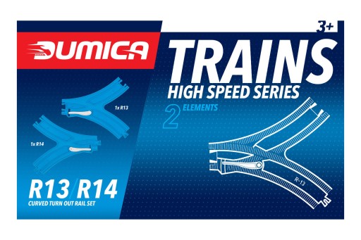 DUMICA - sada spínačov R13/R14 - TOMICA