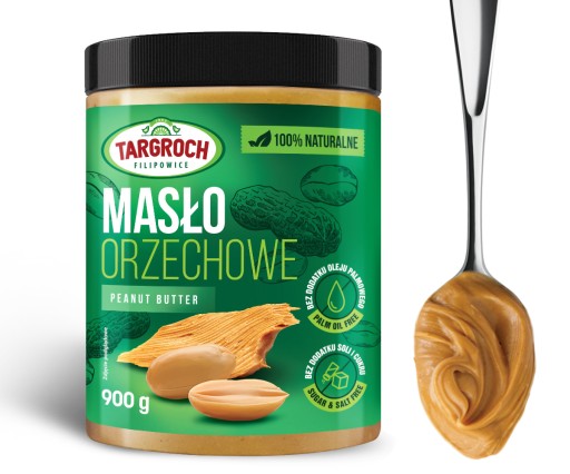 Arašidová pasta Targroch 100% arašidy