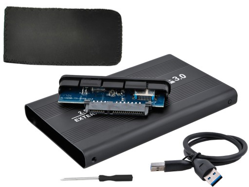 DISK puzdro 2.5 hliníkové usb 3.0 sata puzdro