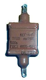 Sľudový kondenzátor KSG-1 2nF 500V 4 kusy