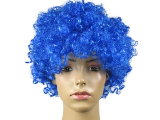 AFRO KLAUN Parochňa MODRÉ MODRÉ VLASY