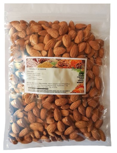 AUSTRÁLSKÉ mandle celé 500g