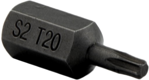 BIT TORX T20 x 30MM S2 10MM HEX.