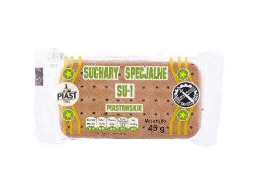 Piast Špeciálne krekry SU-1 45 g