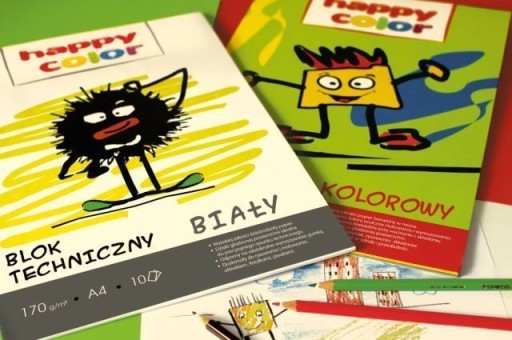 TECHNICKÝ BLOK HAPPY COLOR A4 10 FAREB