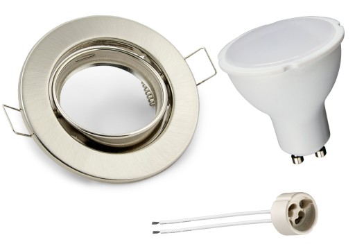 SADA HALOGÉNOVÉHO SVETLA 4 FARBY + LED GU10 6W