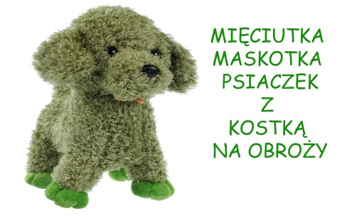 PES POĽSKÝ POLSKÝ S KOCKOU PES 20CM E0573 EMAJ