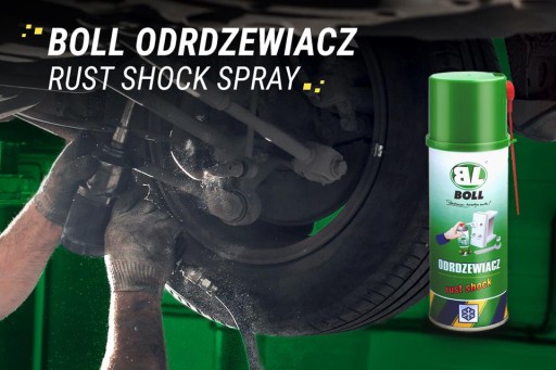 SPREJ NA ODSTRAŇOVANIE HRDZE S MOS2 200 ml BOLL 1182