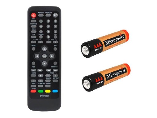 PEVNÉ DIAĽKOVÉ OVLÁDANIE PRE MANTA DVBT06 DVB-T 06 + ZDARMA
