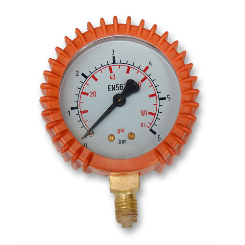 Manometer hodiny redukcia PROPAN 0-6 bar 12x1,5