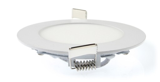 KRÚHLY PODOMIETKOVÝ LED PANEL 6W NEUTRÁLNA BIELE STROPNÁ LAMPA 4500K