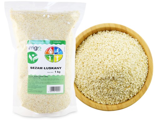 LÚPANÉ SEZAMOVÉ semienka biele 1kg - MIGOskupina