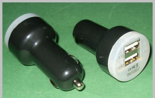 CAR CHARGER zapaľovač cigariet 2xUSB 2A (1638b)